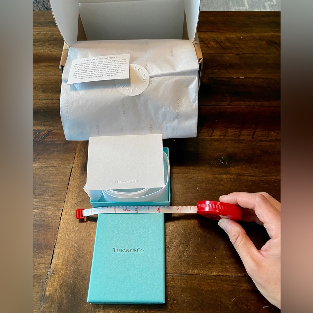 Tiffany’s Boxes, ribbon & stationary card